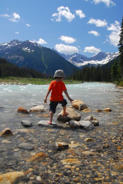 Ron at Paint Pots Trail, Kootenay National Park