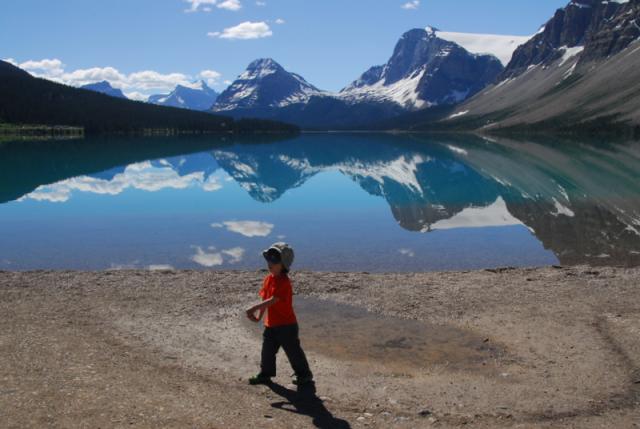 Ron at Bow Lake, Banff National Park