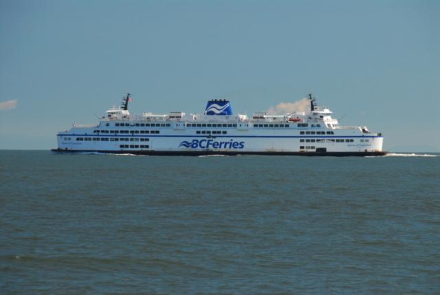 BC Ferry going to Vancouver Island