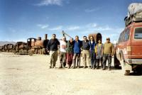 Group Photo at the Train Cemetary