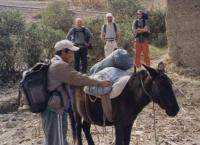Walter the Guide and Negrito the Mule